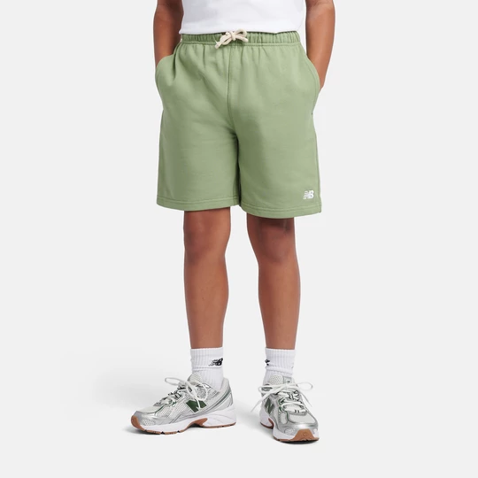 Obrázek produktu Dětské šortky New Balance LAKB0008AAR – zelené