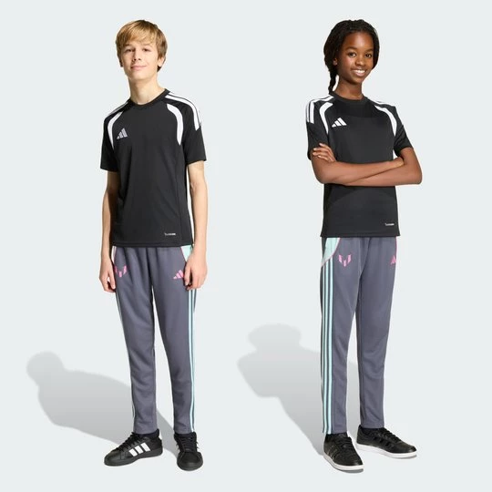Obrázek produktu Dětské tréninkové kalhoty Messi Adidas Aurora Onix