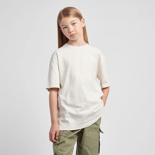 Obrázek produktu Dětské tričko New Balance LAKG0001LIN – béžové