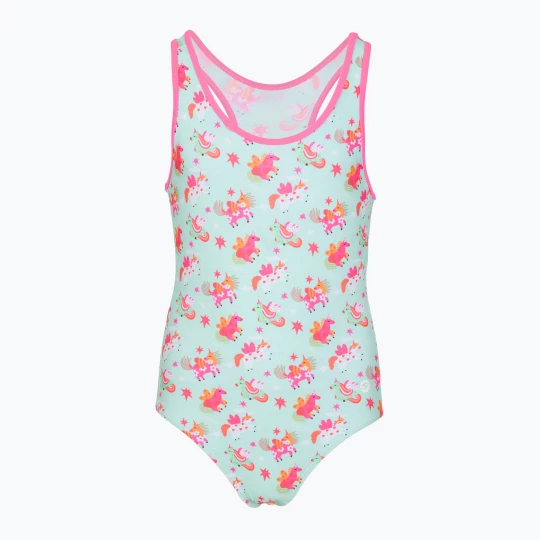 Obrázek produktu Dětskéí jednodílné plavky RAS Unicorn Classic Back aqua Modrá