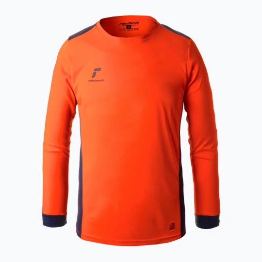 Obrázek produktu Dětský brankářský dres Reusch Match Goalkeeper Longsleeve Padded Junior shocking orange / blue