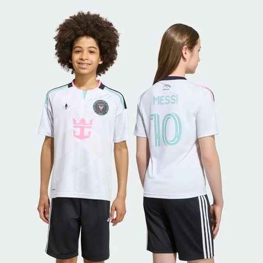 Obrázek produktu Dětský třetí dres Inter Miami CF 2026 Messi Adidas bílá