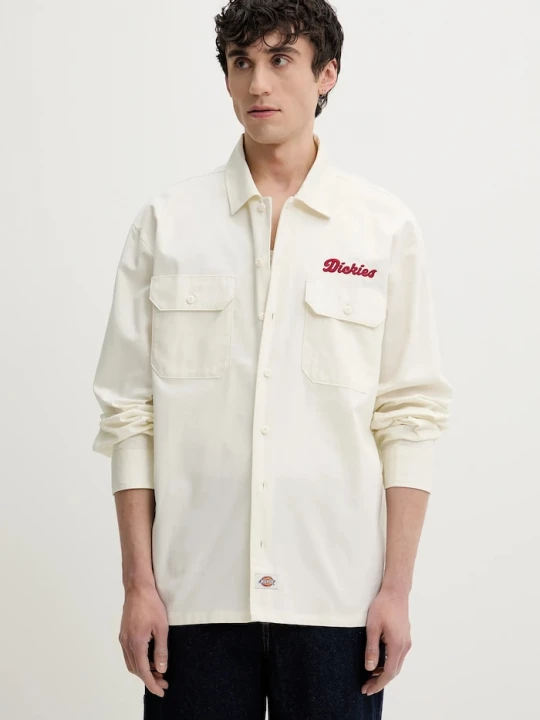 Obrázek produktu Dickies Bavlněná košile Dickies béžová