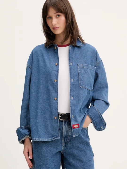 Obrázek produktu Dickies košile dámská džínová modrá