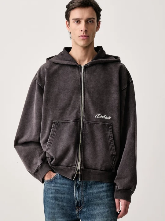 Obrázek produktu Dickies rozepínací mikina s kapucí pánská s bavlnou