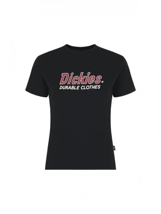 Obrázek produktu DICKIES Tričko 'Williston' burgundská červeň / černá / bílá