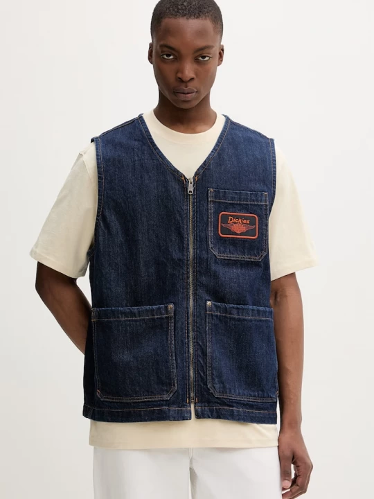 Obrázek produktu Dickies vesta pánská džínová námořnická modř