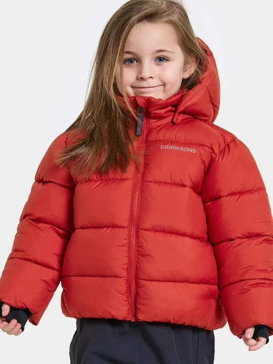 Obrázek produktu Didriksons Dětská bunda Didriksons ROXEN KIDS JACKET červená