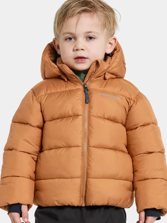 Obrázek produktu Didriksons Dětská bunda Didriksons ROXEN KIDS JACKET hnědá