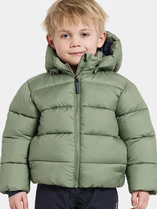Obrázek produktu Didriksons Dětská bunda Didriksons ROXEN KIDS JACKET zelená