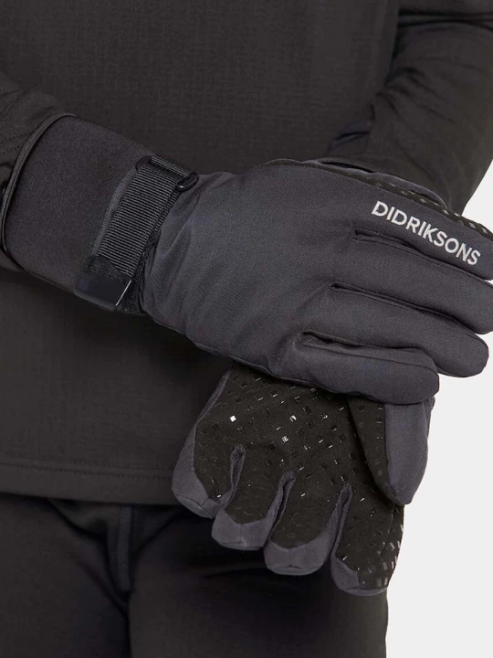 Obrázek produktu Didriksons Dětské lyžařské rukavice Didriksons LOVAS FIVE FI GLOV černá