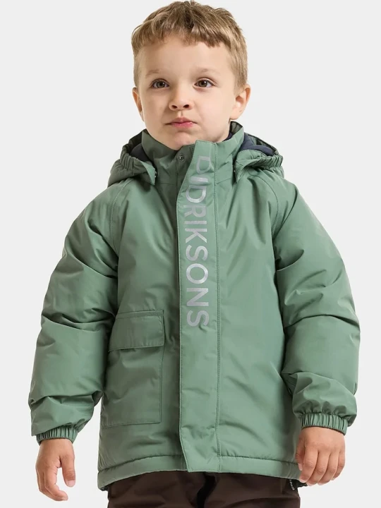 Obrázek produktu Didriksons nepromokavá bunda dětská TALVI KIDS JKT 2 zelená