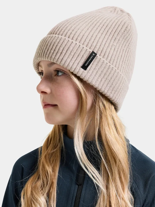 Obrázek produktu Didriksons pletená čepice dětská BUZ KIDS BEANIE béžová