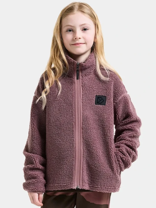 Obrázek produktu Didriksons rozepínací mikina dětská fleecová ZIR KIDS FZ 2 růžová
