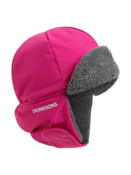 Obrázek produktu Didriksons ušanka dětská BIGGLES CAP 7 růžová