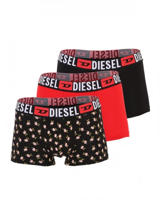 Obrázek produktu DIESEL Boxerky červená / černá / bílá