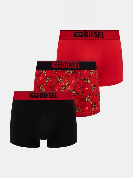 Obrázek produktu Diesel Boxerky Diesel UMBX 3-pack červená