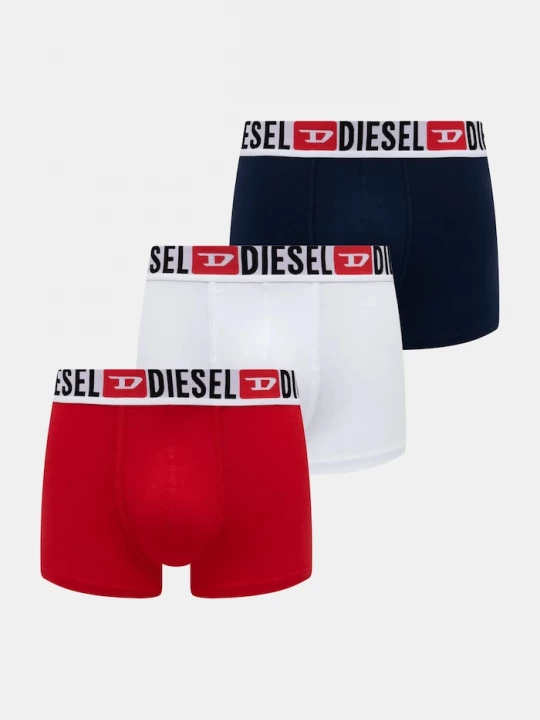 Obrázek produktu Diesel Boxerky Diesel UMBX-DAMIEN-THREE PACK BOXERS 3-pack červená