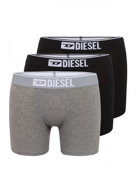 Obrázek produktu DIESEL Boxerky 'Sebastian'  šedý melír / černá / bílá