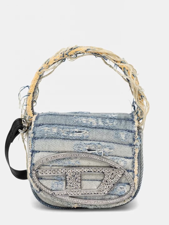 Obrázek produktu Diesel crossbody kabelka dámská bavlněná modrá