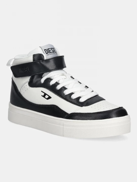 Obrázek produktu Diesel Dětské kožené tenisky Diesel TRACKER-D S-TRACKER D SNEAKERS černá