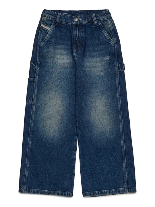 Obrázek produktu Diesel Dětské rifle Diesel D-ARGJX-WORK-J TROUSERS námořnická modř