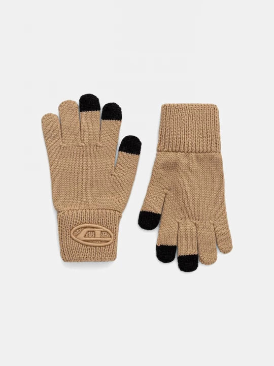 Obrázek produktu Diesel Dětské rukavice s přídavkem vlny Diesel NUTTI GLOVE béžová