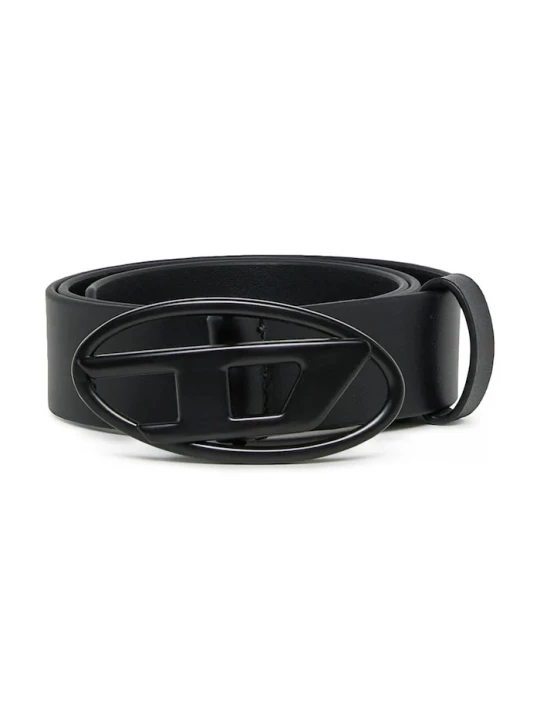 Obrázek produktu Diesel Dětský kožený pásek Diesel B1DRN BELTS černá