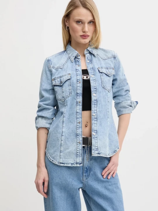 Obrázek produktu Diesel Džínová košile Diesel DE-WAVES SHIRT modrá