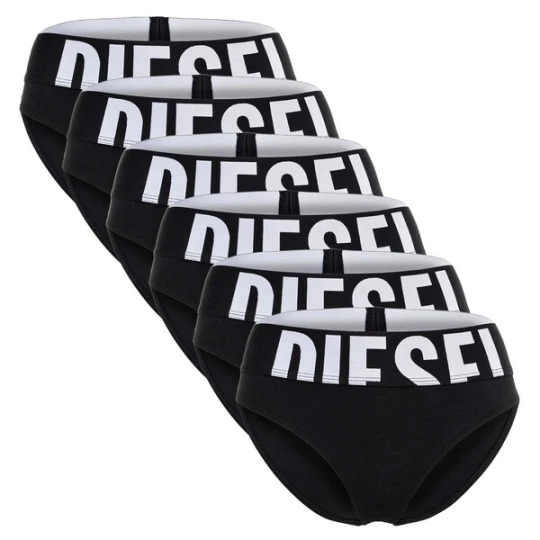 Obrázek produktu DIESEL Kalhotky černá / bílá