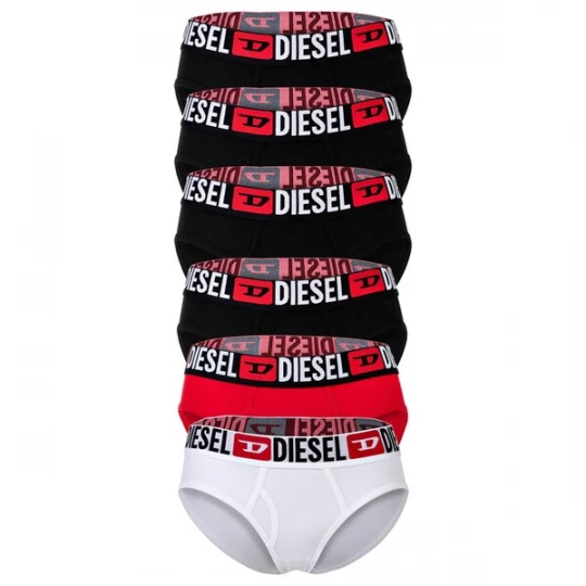 Obrázek produktu DIESEL Kalhotky červená / černá / bílá