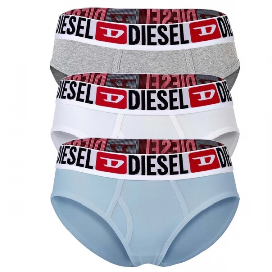 Obrázek produktu DIESEL Kalhotky 'Oxy' světlemodrá / šedý melír / černá / bílá