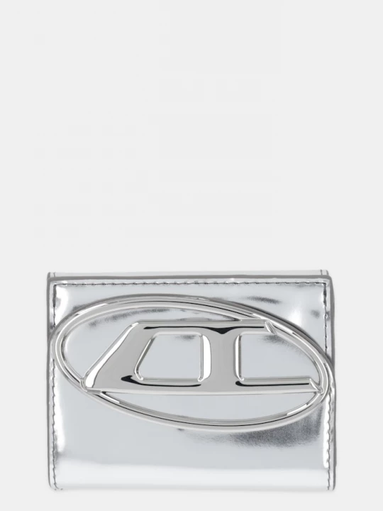 Obrázek produktu Diesel Kožená peněženka Diesel 1DR 1DR TRI FOLD COIN XS II stříbrná