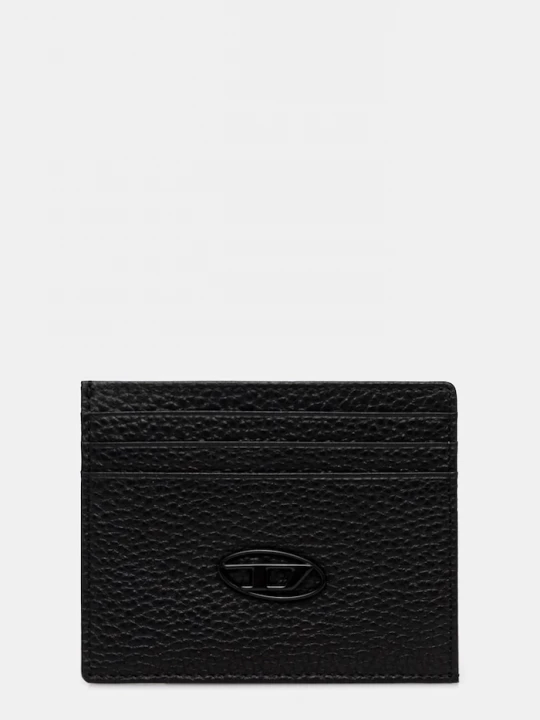 Obrázek produktu Diesel Kožené pouzdro na karty Diesel HISSU EVO CARD CASE černá