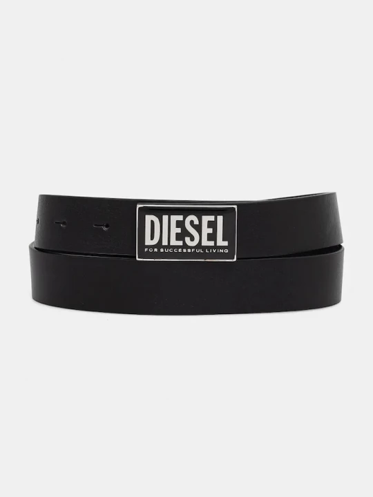Obrázek produktu Diesel Kožený pásek Diesel B-GLOSSY II černá