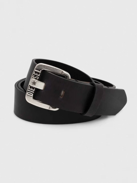 Obrázek produktu Diesel Kožený pásek Diesel B-STAR II BELT černá