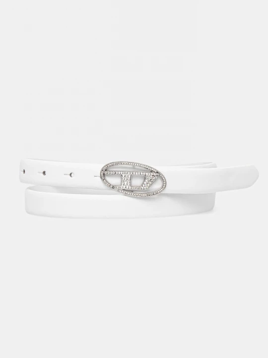 Obrázek produktu Diesel Kožený pásek Diesel OVAL D LOGO B-1DR STRASS 20