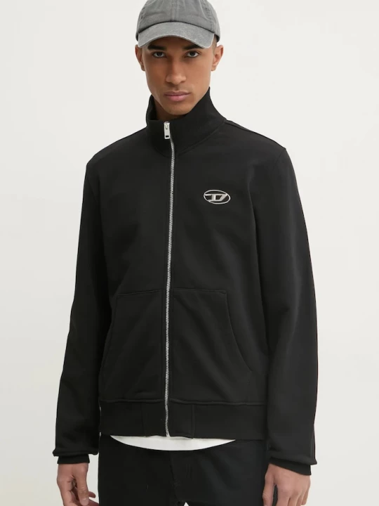 Obrázek produktu Diesel Mikina S-GINNI-ZIP-OD SWEAT-SHIRT černá