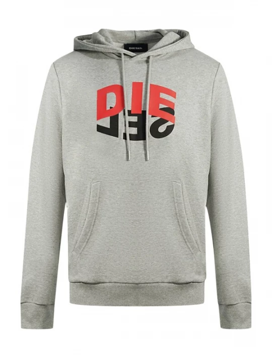 Obrázek produktu DIESEL Mikina '-GIRK-HOOD-N1' šedá