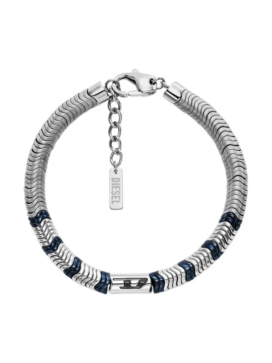 Obrázek produktu Diesel Náramek Diesel BEADS stříbrná