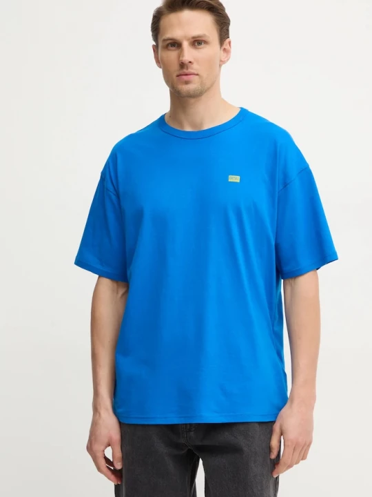 Obrázek produktu Diesel oversize tričko pánské bavlněné T-BOXT-R30 T-SHIRT fialová
