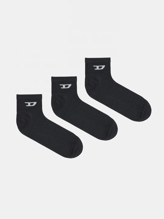 Obrázek produktu Diesel Ponožky Diesel SKM-D-ANKLE 3-pack černá