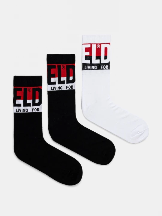 Obrázek produktu Diesel Ponožky Diesel SKM-RAY-THREEPACK SOCKS 3-pack černá