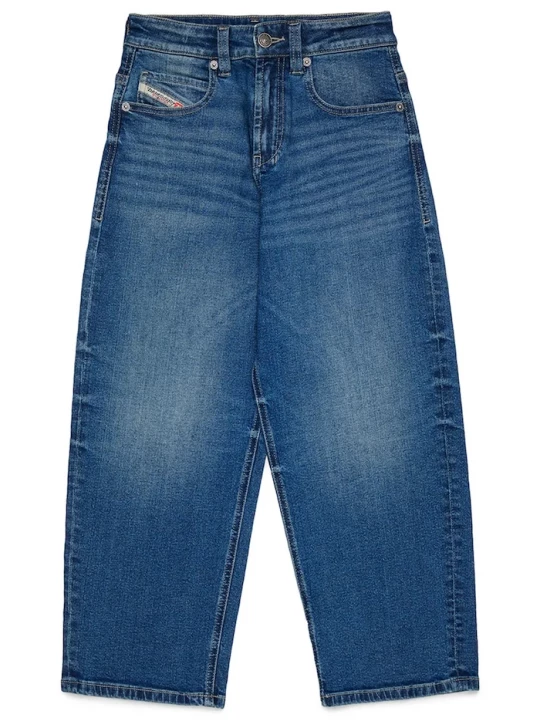 Obrázek produktu Diesel rovné dětské džíny D-DEVON-J TROUSERS modrá