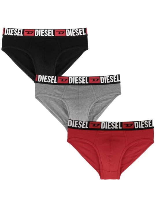 Obrázek produktu DIESEL Slipy 'Andre'  šedá / červená / černá / bílá