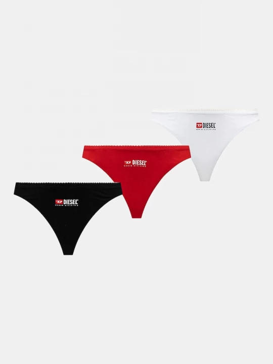 Obrázek produktu Diesel Tanga Diesel PUNCHY-D-CORE-3PACK UNDERPANTS 3-pack červená