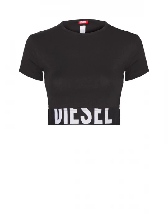Obrázek produktu DIESEL Tričko černá / bílá