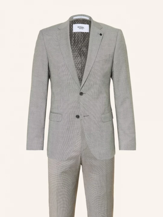Obrázek produktu Digel Move Oblek Anthony Slim Fit černá / bílá
