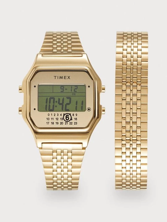 Obrázek produktu Digitální hodinky Timex zlatá barva