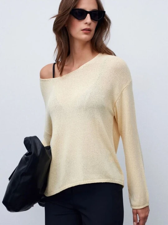 Obrázek produktu Dilvin Svetr 'Pullover' krémová